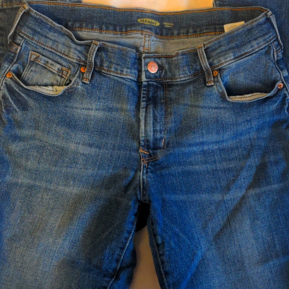 Old Navy original straight fit jeans, 6 short